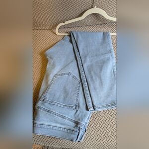 Light washed Express skinny high rise jeans